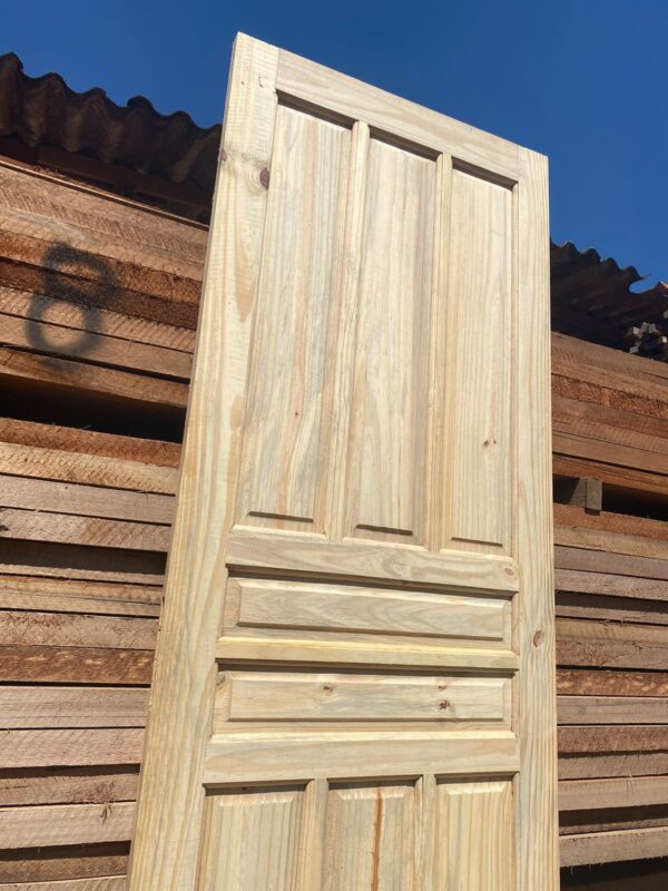 Porta Externa Almofadada - Pinus - Imagem 3